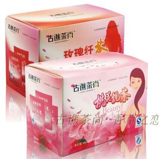桃花靓茶+玫瑰纤茶2盒