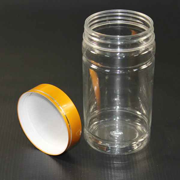密封塑料瓶 透明易拉食品罐 PET罐 375 