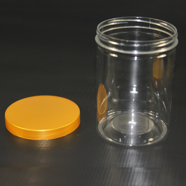 PET罐 500毫升 密封塑料瓶 透明易拉食品罐 