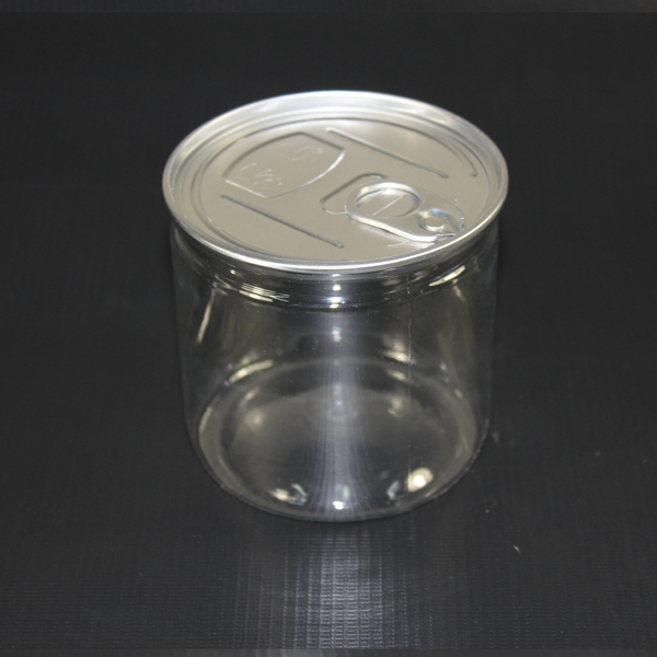 PET罐 380毫升 密封塑料瓶 透明易拉食品罐