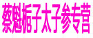 蔡魁栀子太子参专营